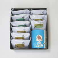 抹茶ミルクの素とふぃなんしぇの詰合せギフト