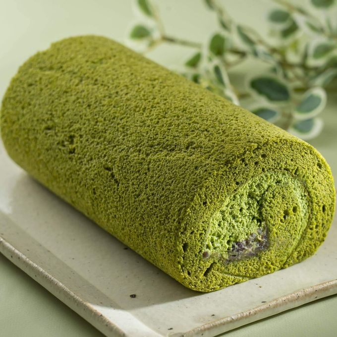 抹茶ロールケーキ 3