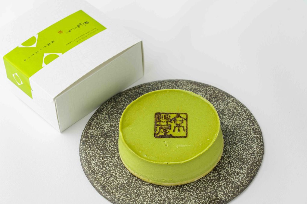 抹茶チーズケーキ 2