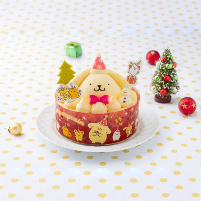 ポムポムプリン 聖夜のカスタードクリームケーキ プリン風味 クリスマス2026 1