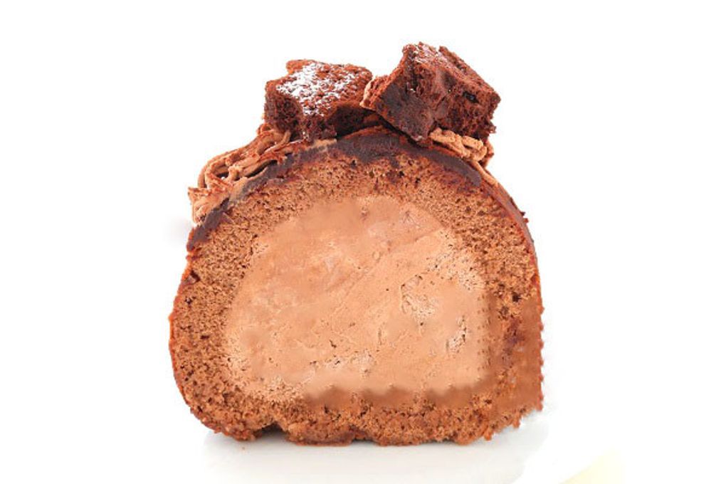 濃厚チョコレートクリームデコレーションロールケーキ 13.5cm 3