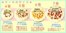 うさちゃんいちご生クリームケーキ 4号 12cm 4
