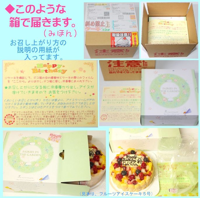 チョコレートアイスケーキ 7号 21cm 9
