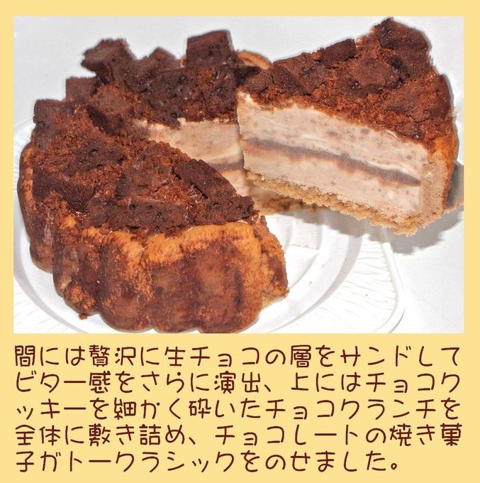 チョコレートアイスケーキ 7号 21cm 3