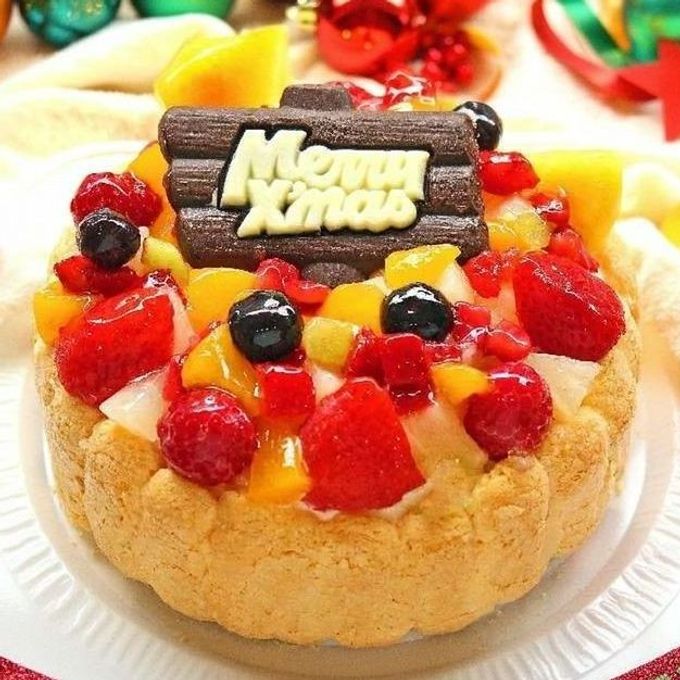 クリスマスフルーツアイスケーキ 4号 12cm クリスマス2026 1