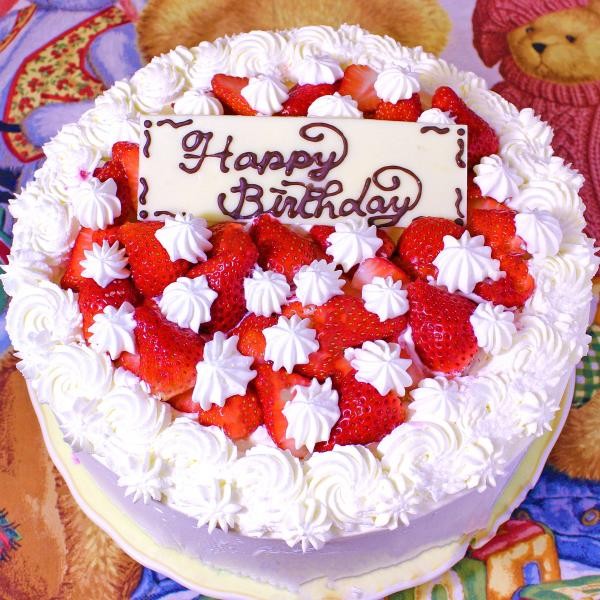 生クリームケーキ 8号 24cm（ホームメードのお店～うしゃぎさん