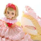 お姫様の立体写真ケーキ 5号 2