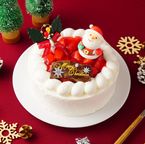 苺デコレーションケーキ 5号 15cm  シュガードールサンタ クリスマス2023 1