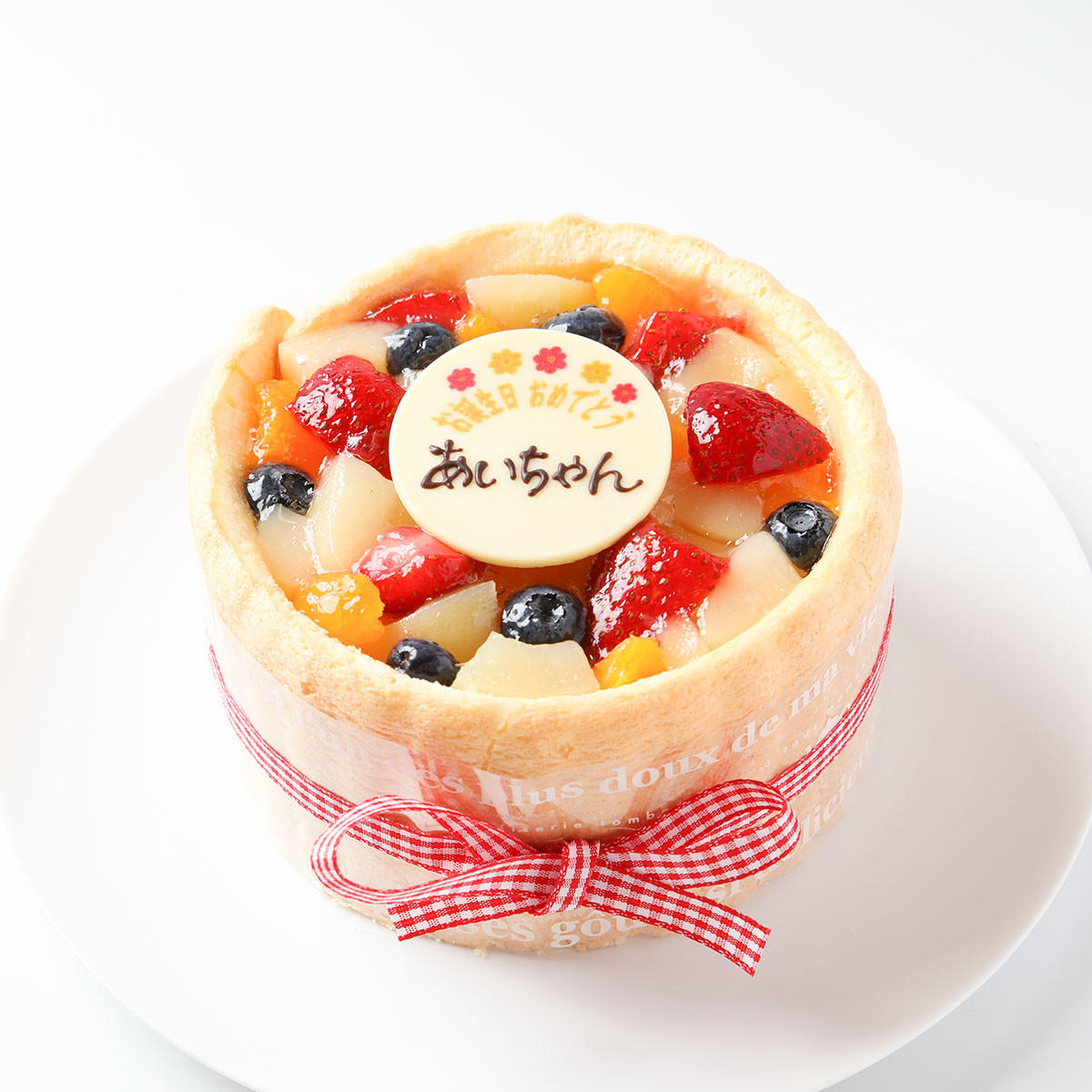 じゅりあんぬ　メロウピーチティ　バースデーケーキ　他計4点セット 送料無料】シンプルショートケーキ(4号/5号/6号) | blanctigre