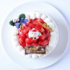 卵除去 卵を使用していないXmasケーキ 4号 12cm プラスチックサンタ クリスマス2024 2