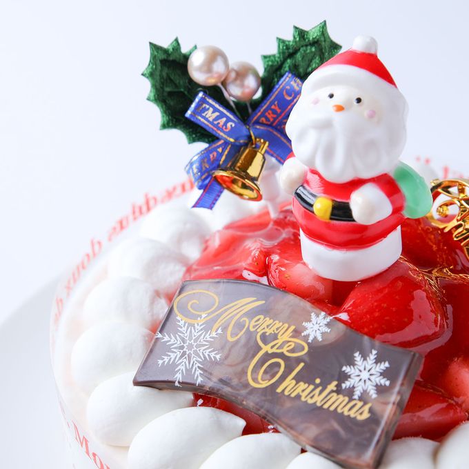 苺デコレーションケーキ 7号 21cm クリスマス2023 4