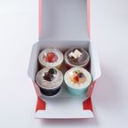 カップケーキ 4個セット 食べ比べ おためし スイーツ 洋菓子 ギフト デコレーションケーキ 6