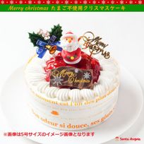 卵除去 卵を使用していないＸｍａｓケーキ 4号 12cm クリスマスケーキ2024