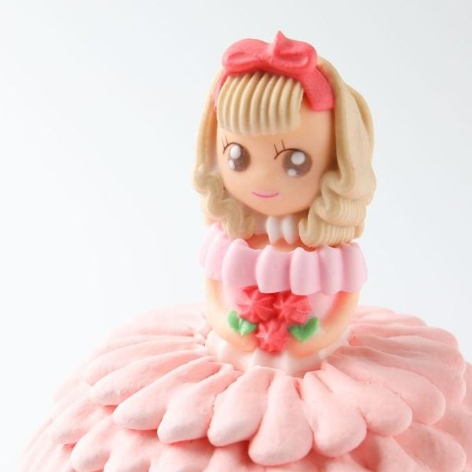 立体ケーキお姫様ケーキ（プリンセスケーキ） 5号 15cm  4