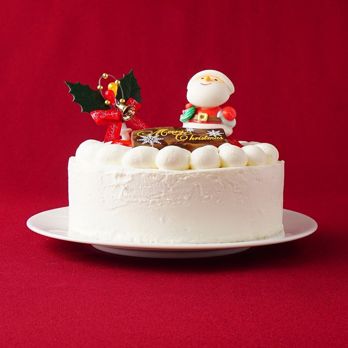 苺デコレーションケーキ 5号 15cm  シュガードールサンタ クリスマス2023 4
