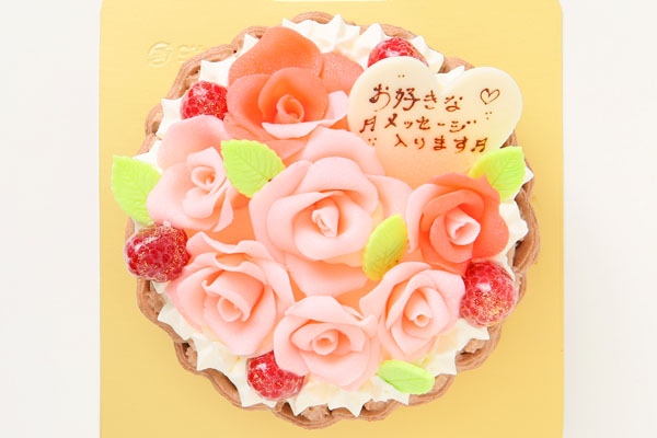 バースデーケーキコットンキャンディローズフラワーホールケーキケーキスタンド付き バースデーケーキコットンキャンディローズフラワーホールケーキケーキ