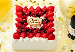 パーティ用ケーキ スクエア型 30×30×10cm