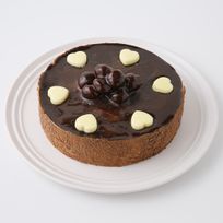 【即日出荷可能】～なめらかな口どけ～ チョコレートデコレーション 6号 18cm