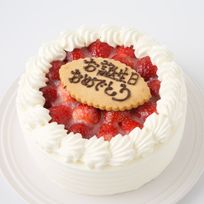苺デコレーション生クリーム 6号 18cm