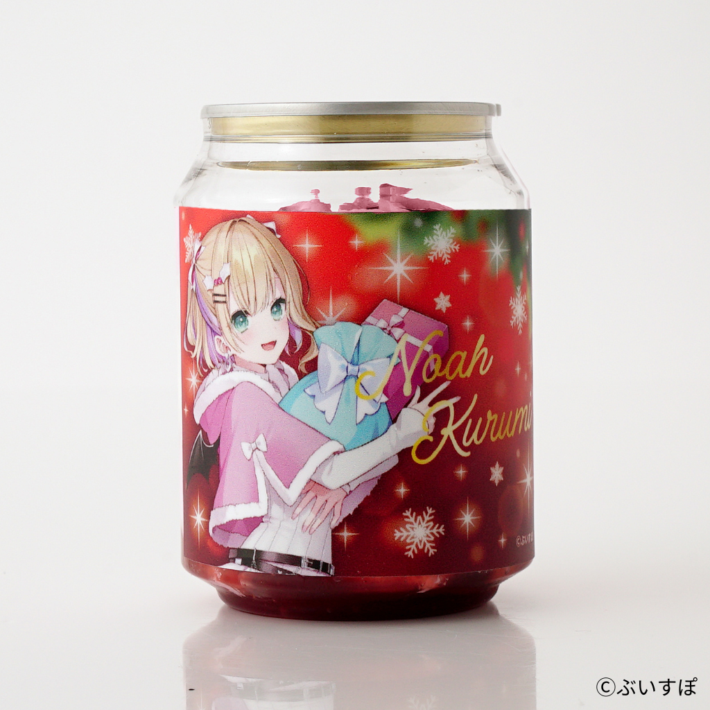 【ぶいすぽっ！】胡桃のあ クリスマスケーキ缶（特典カード付） 1