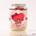 『BT21』TATA アクリルコースター付きケーキ缶（ショートケーキ味） 2