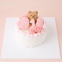 ☆Custom Cake Maker☆カスタマイズケーキ｜丸形｜ローズ 4号