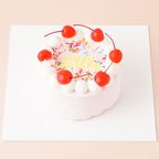 ☆Custom Cake Maker☆カスタマイズケーキ｜丸形｜チェリー 5号 1