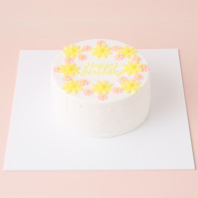 ☆Custom Cake Maker☆カスタマイズケーキ｜丸形｜フラワー 3号 1