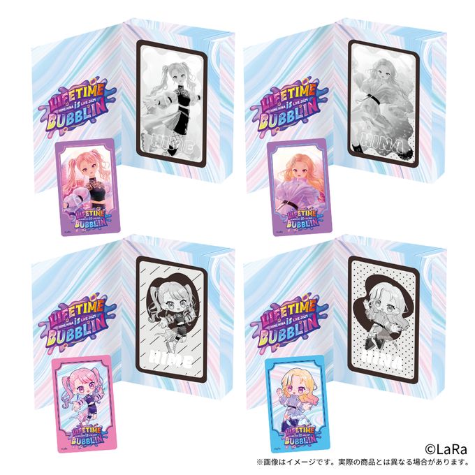 『HIMEHINA』カード付デザインチョコレート（ランダム4種） 1