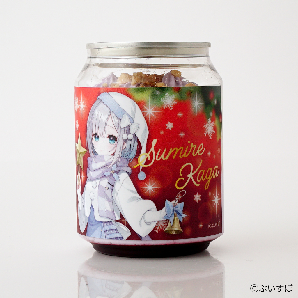 【ぶいすぽっ！】花芽すみれ クリスマスケーキ缶（特典カード付） 1