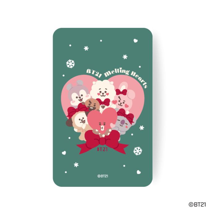 『BT21』クリスマスカード付きギミックケーキ 2