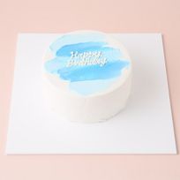 ☆Custom Cake Maker☆カスタマイズケーキ｜丸形｜ペイント 4号