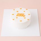 ☆Custom Cake Maker☆カスタマイズケーキ｜丸形｜プチハート 4号 1