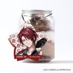 「刀剣乱舞ONLINE」 後家兼光 タグ付きケーキ缶（ダブルチョコレート） 1