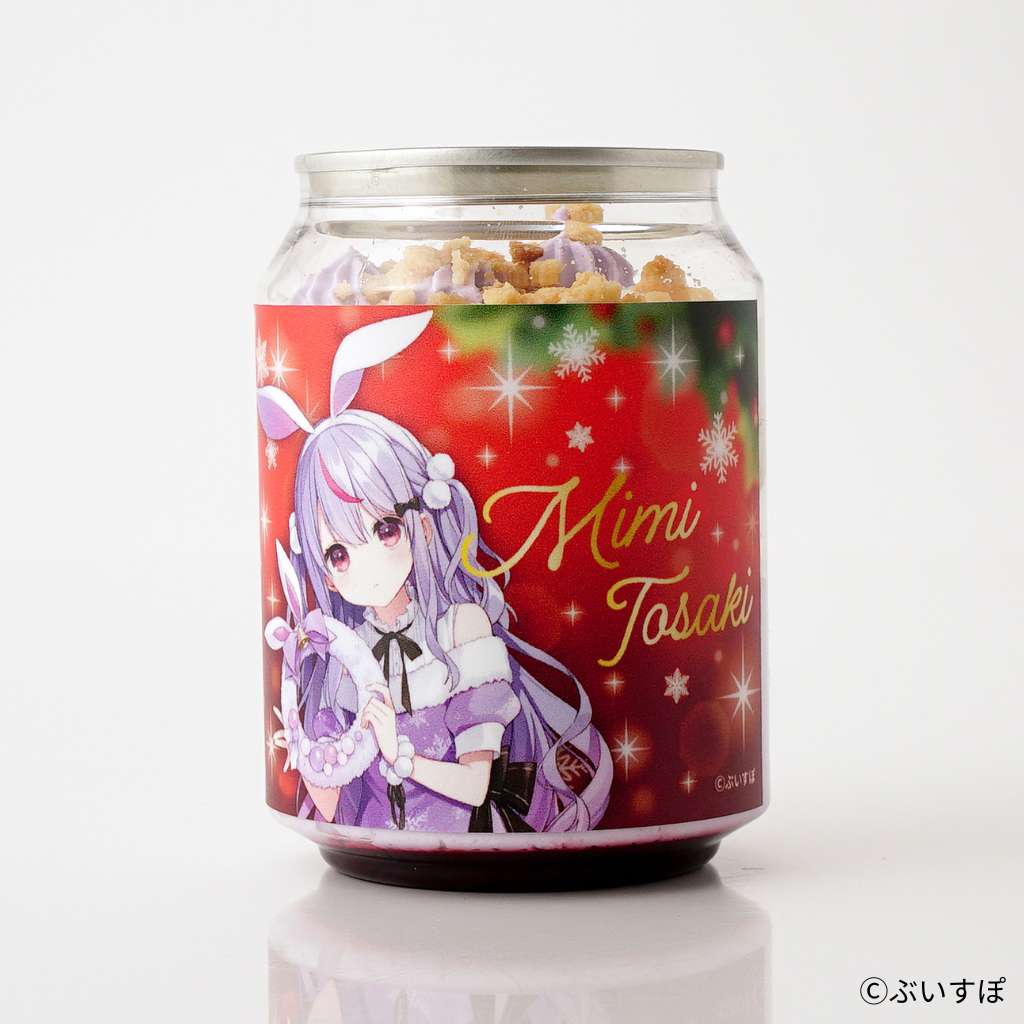 【ぶいすぽっ！】兎咲ミミ クリスマスケーキ缶（特典カード付） 1