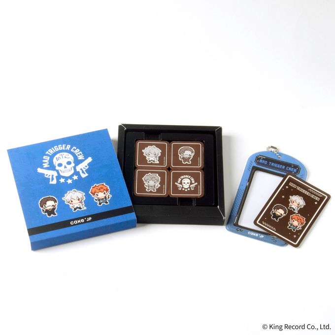 【ヒプノシスマイク-Division Rap Battle-】カード・カードホルダー付き ヨコハマ・ディビジョン（MAD TRIGGER CREW）デザインチョコレート 1