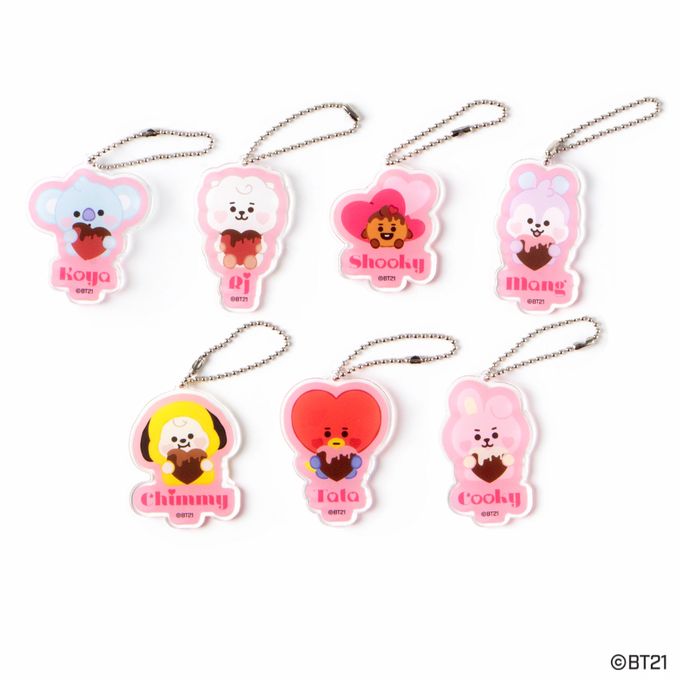 『BT21』トレーディングアクリルチャーム 1