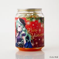 【ぶいすぽっ！】八雲べに クリスマスケーキ缶（特典カード付）