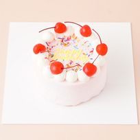 ☆Custom Cake Maker☆カスタマイズケーキ｜丸形｜チェリー 4号