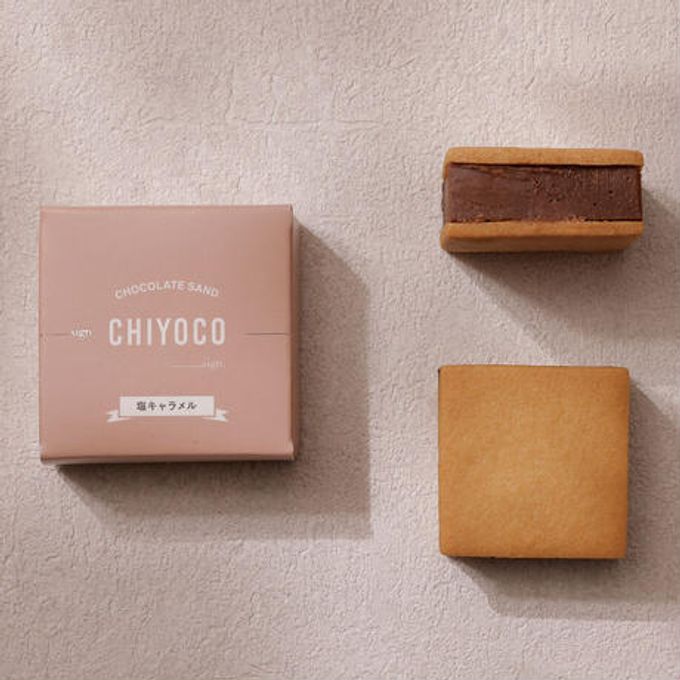 ≪sign≫CHOCOLATE SAND CHIYOCO 4個入～生チョコレートをたっぷりとサンドした贅沢な一品～   6