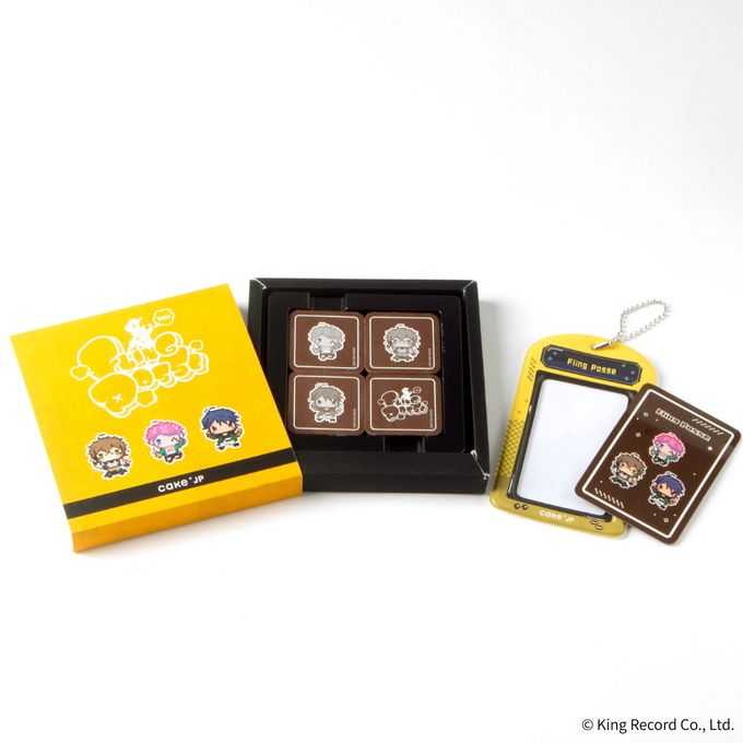 【ヒプノシスマイク-Division Rap Battle-】カード・カードホルダー付き シブヤ・ディビジョン（Fling Posse）デザインチョコレート 1