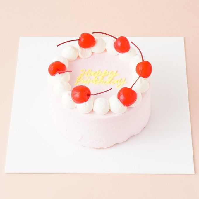 ☆Custom Cake Maker☆カスタマイズケーキ｜丸形｜チェリー 4号 4