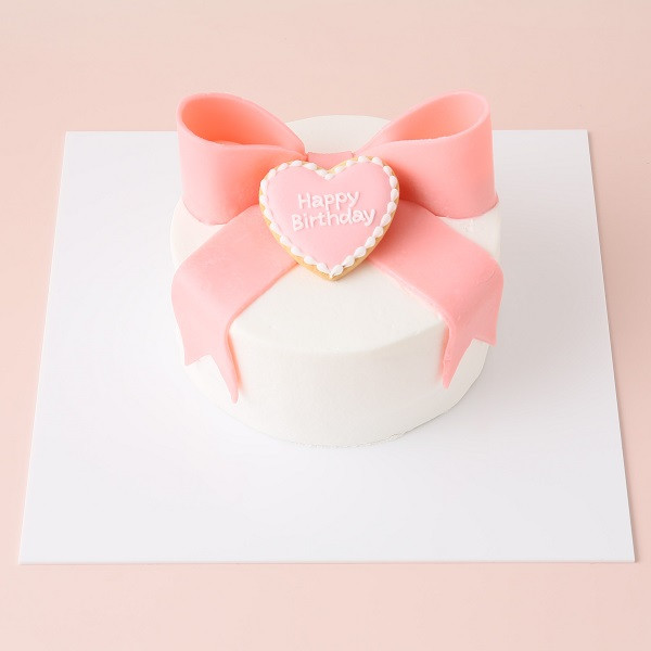 ☆Custom Cake Maker☆カスタマイズケーキ｜丸形｜リボン 4号（Rstyle） | Cake.jp