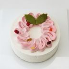 【Cake.jp限定】クリスマス限定 ヴィーガンクリームホールケーキ 15cm《卵・乳製品・小麦粉・白砂糖不使用・グルテンフリー》 クリスマス2023 4