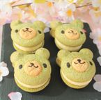 【桜】くまちゃんの桜クリーム抹茶ブッセ 12個入 母の日のギフト・プレゼント2025 2