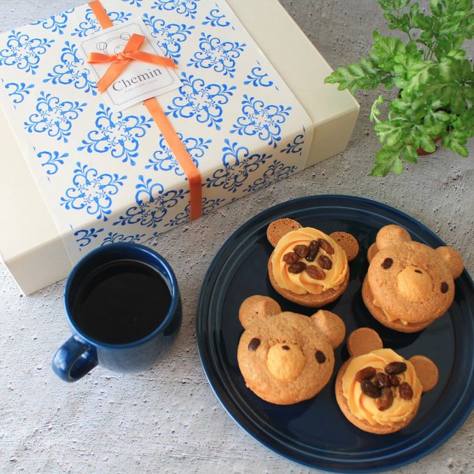 【6個】キャラメルレーズンブリス テディパフィ―  2