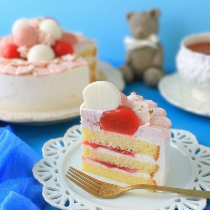 苺大好き！！コロコロ・ストロベリーケーキ  5号 4