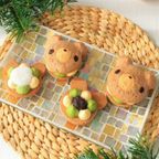 【12個】グリーンハーモニー  テディパフィ― 2