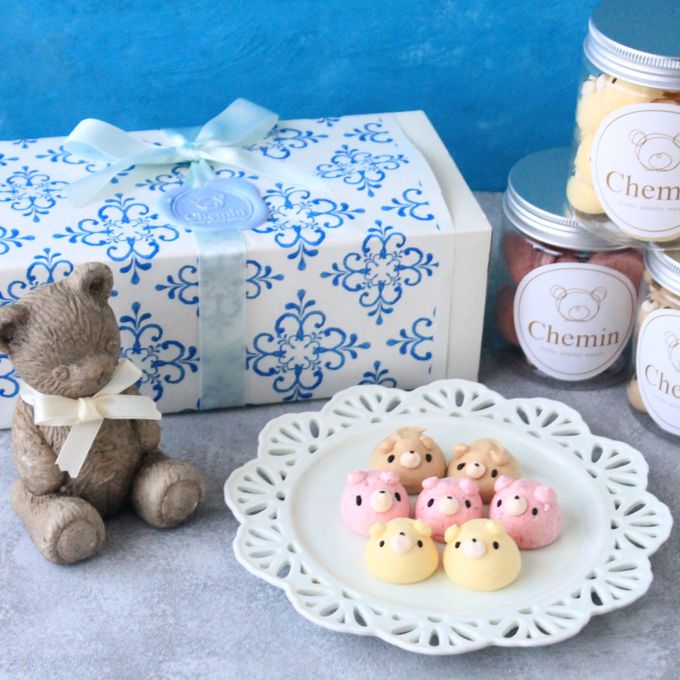 くまちゃんメレンゲ3種セット【珈琲ソルト、ラズベリー、レモン】 2