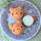 くまちゃんのチョコミントクリームブッセ 12個入り 3